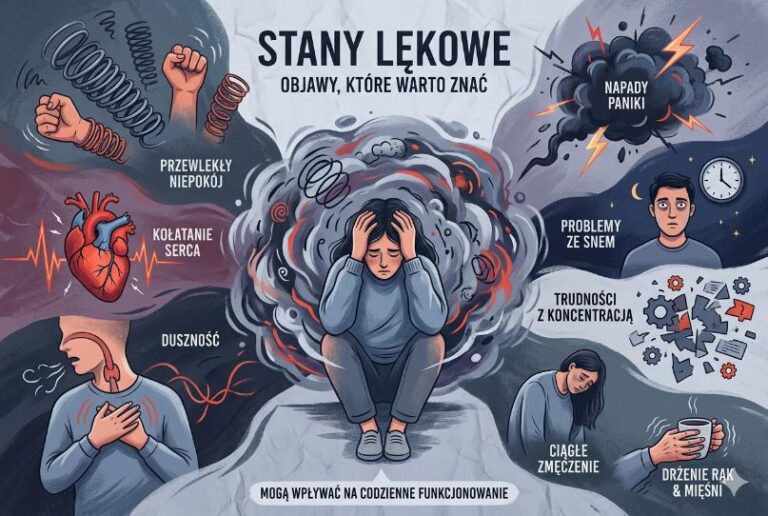 stany lękowe objawy